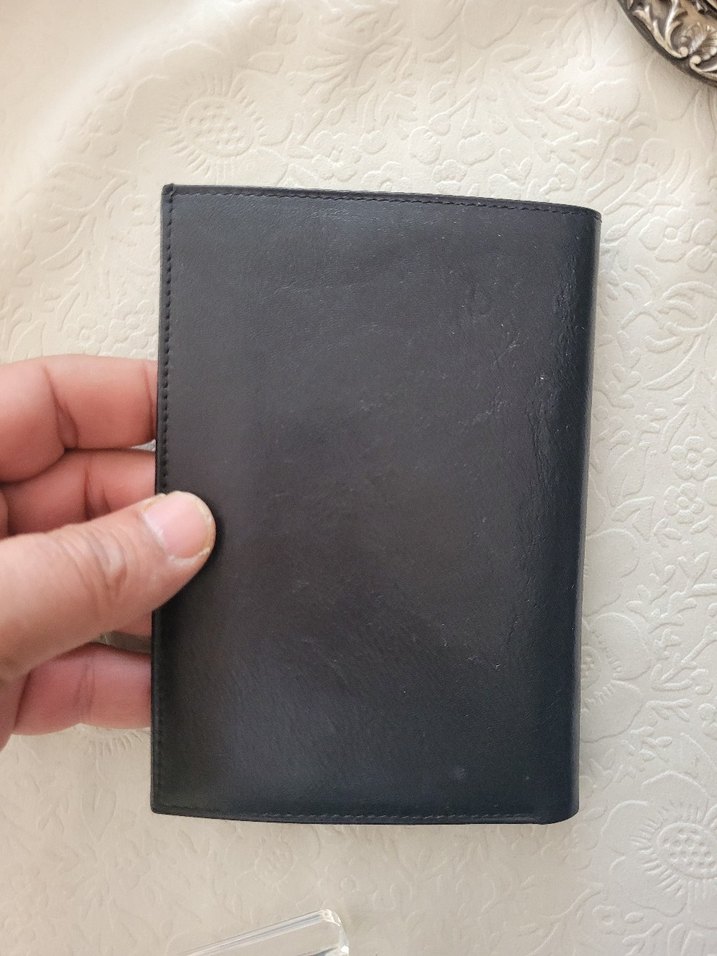 deri sümerbank teftis.heyetine hediye Erkek Cüzdanı - Görsel 4