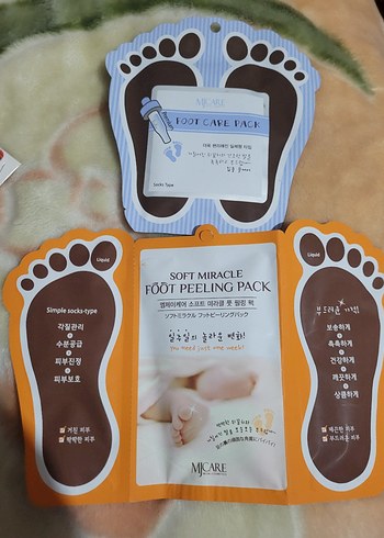 Ayak Peeling Maskesi - Ölü Deri Temizleyici - Görsel 2