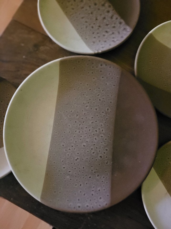 Seramik Yemek Tabağı Seti 70 ler - Görsel 3