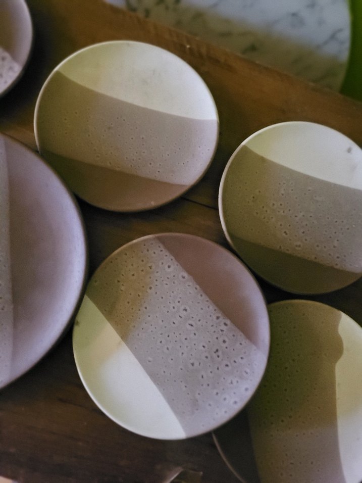 Seramik Yemek Tabağı Seti 70 ler - Görsel 2