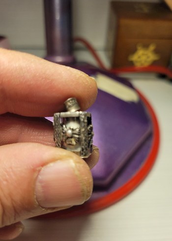 gümüs fener cicekli dilek taşı icinde eski okuyun alttaki yaziyi - Görsel 6