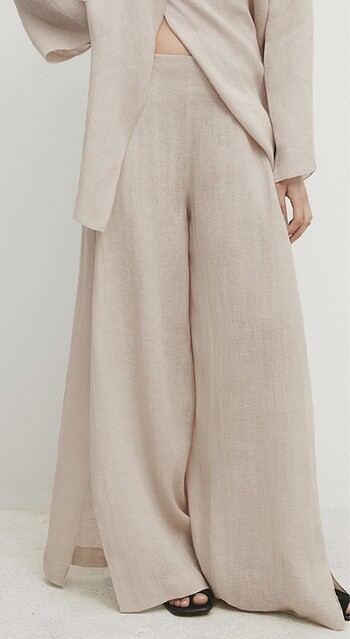 Massimo Dutti Massimo Dutti Keten Pantolon