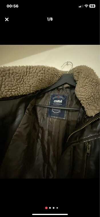 Mavi Jeans Mavi deri mont