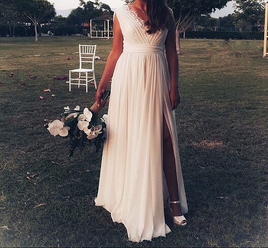 Dış Çekim Nikah Elbisesi