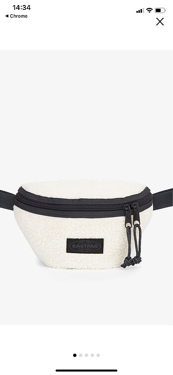 Eastpak Springer Unisex Beyaz Bel Çantası