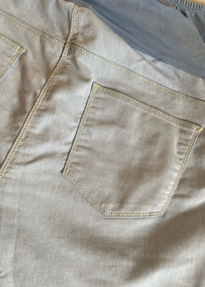 Hamile kot şort - Görsel 5