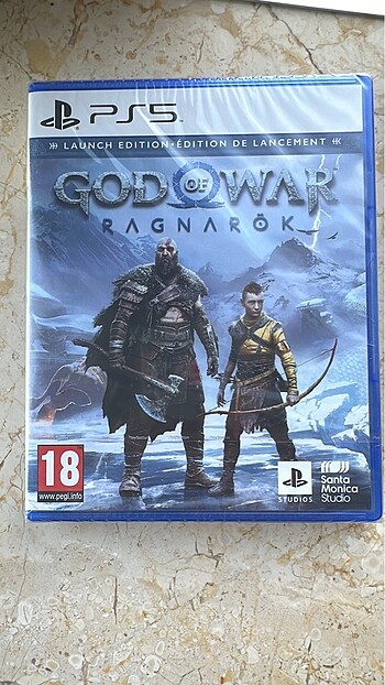 God of war ragnorak sıfır jelatinli Ps5
