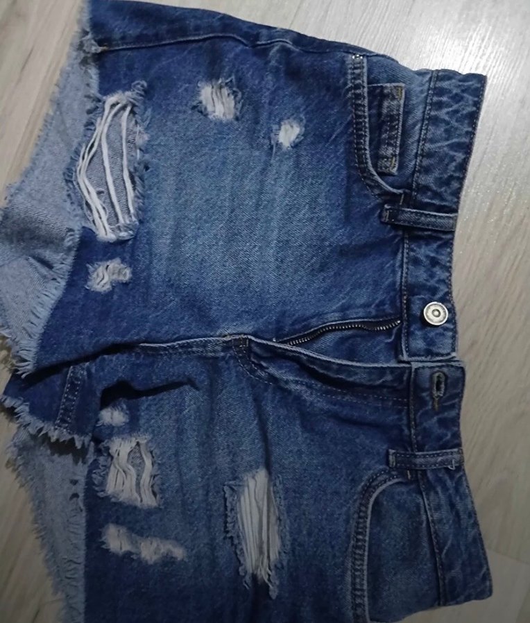 Kadın Mini Denim Şort - Görsel 4