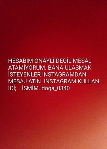 BURDAN CEVAP VEREMİYORUM. INSTAGRAMA GELİN. doga_0340