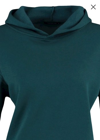 Kadın Kapüşonlu Uzun Kollu Sweatshirt - Görsel 3