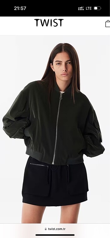 Twist Twist bomber ceket
