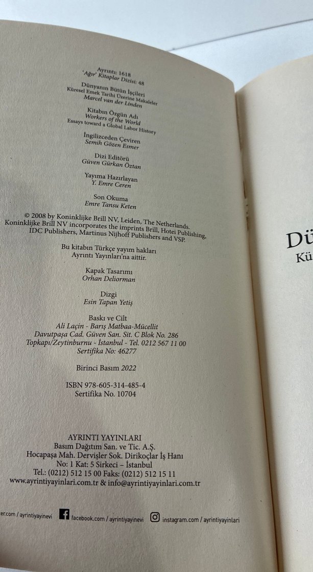 Dünyanın Bütün İşçileri - Van der Linden - Görsel 4