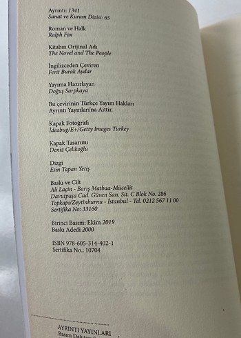 Roman ve Halk - Ralph Fox - Görsel 4