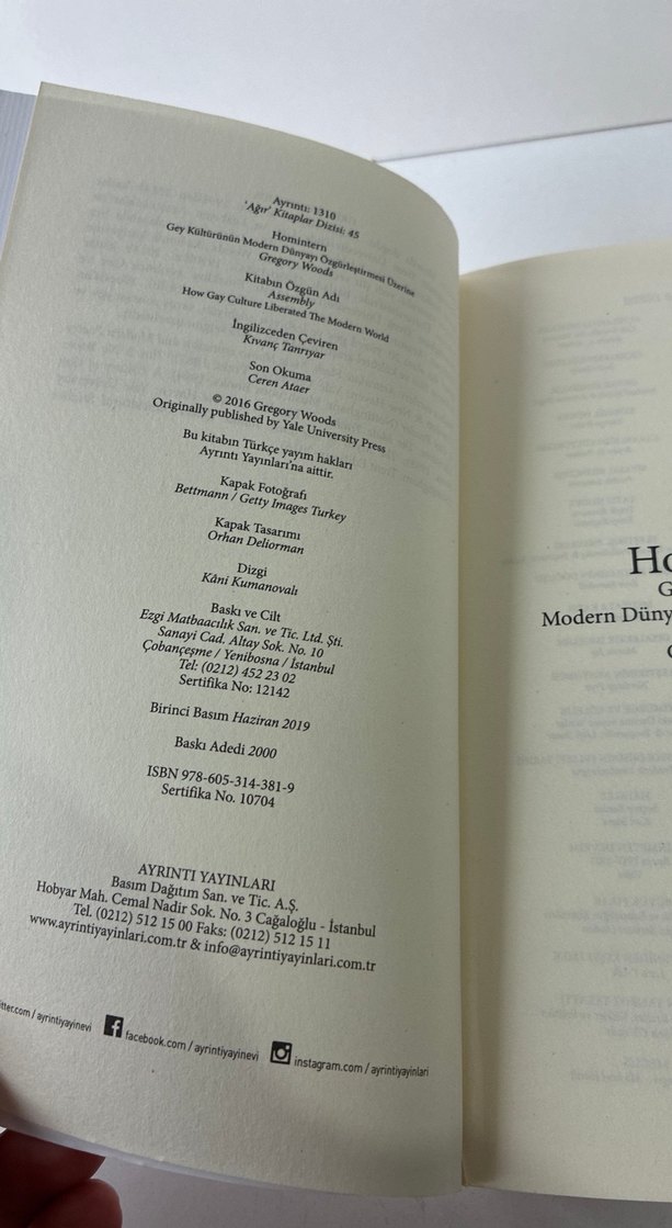 HOMINTERN - Gregory Woods - Görsel 4