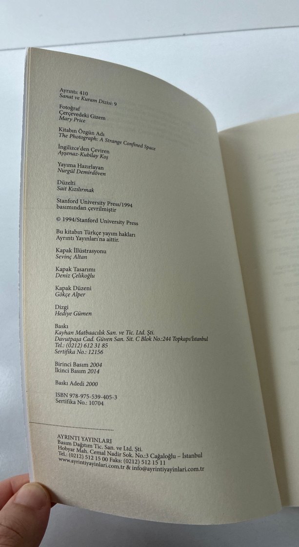 Fotoğraf Çerçevedeki Gizem - Mary Price - Görsel 4