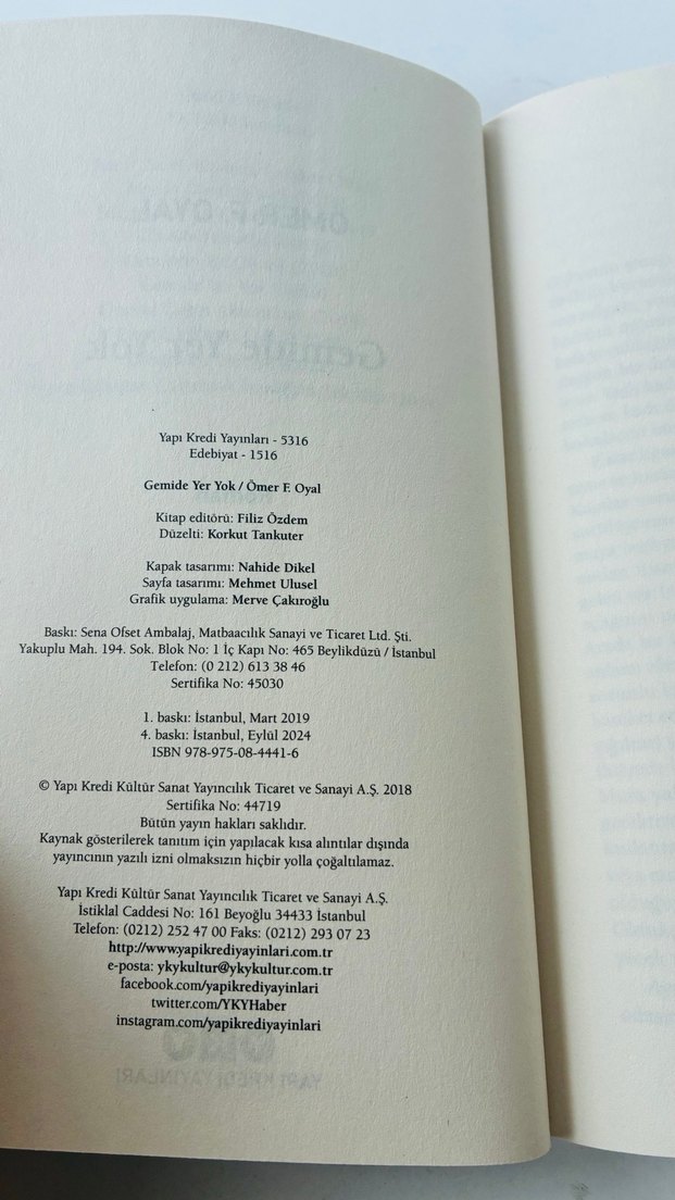 Gemide Yer Yok - Ömer F. Oyal Roman - Görsel 4