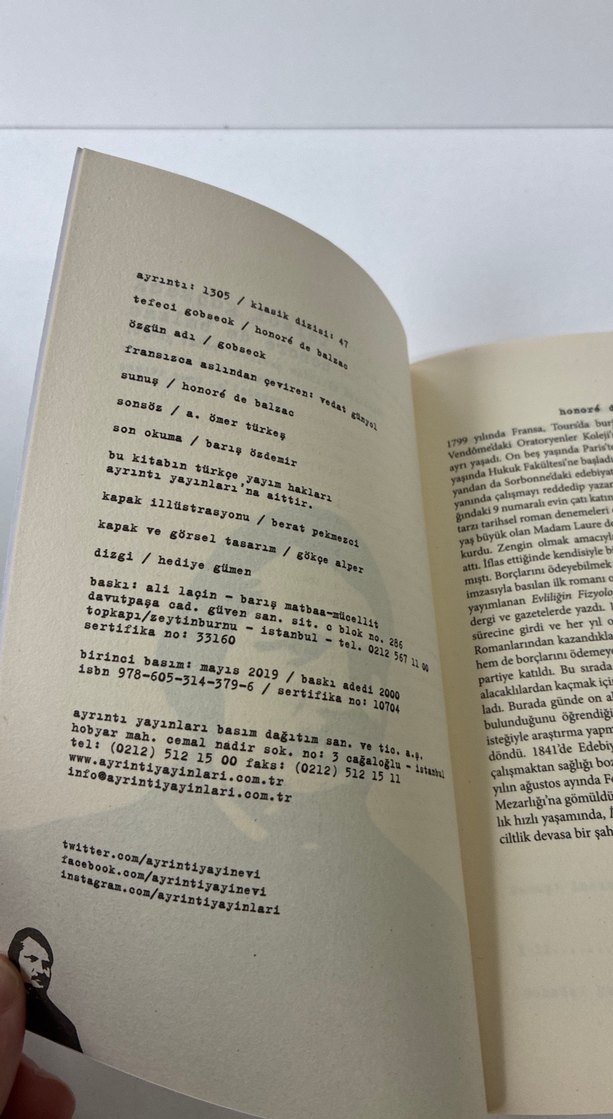 Balzac - Tefeci Gobseck - Görsel 3