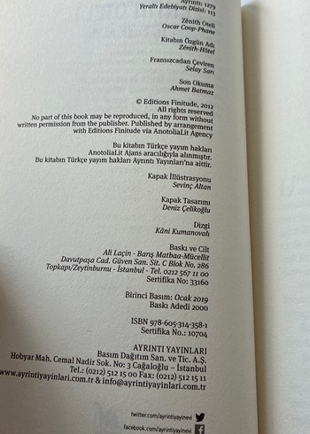 Zénith Oteli - Oscar Coop-Phane - Görsel 3