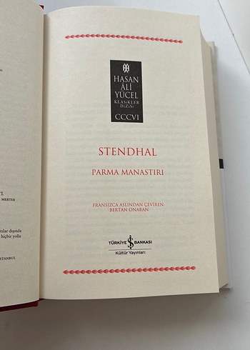 Parma Manastırı (Ciltli, Şömizli) Stendhal - Görsel 5