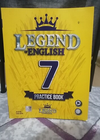 7.sınıf legend english practice book