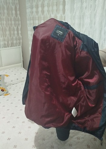 Erkek Mevsimlik Kabartma Mont - Görsel 4