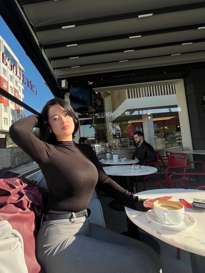 Açık gri kumaş pantolon düşük bel - Görsel 3