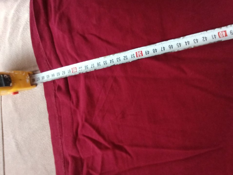 Bordo Kısa Kollu Polo Tişört - Görsel 4