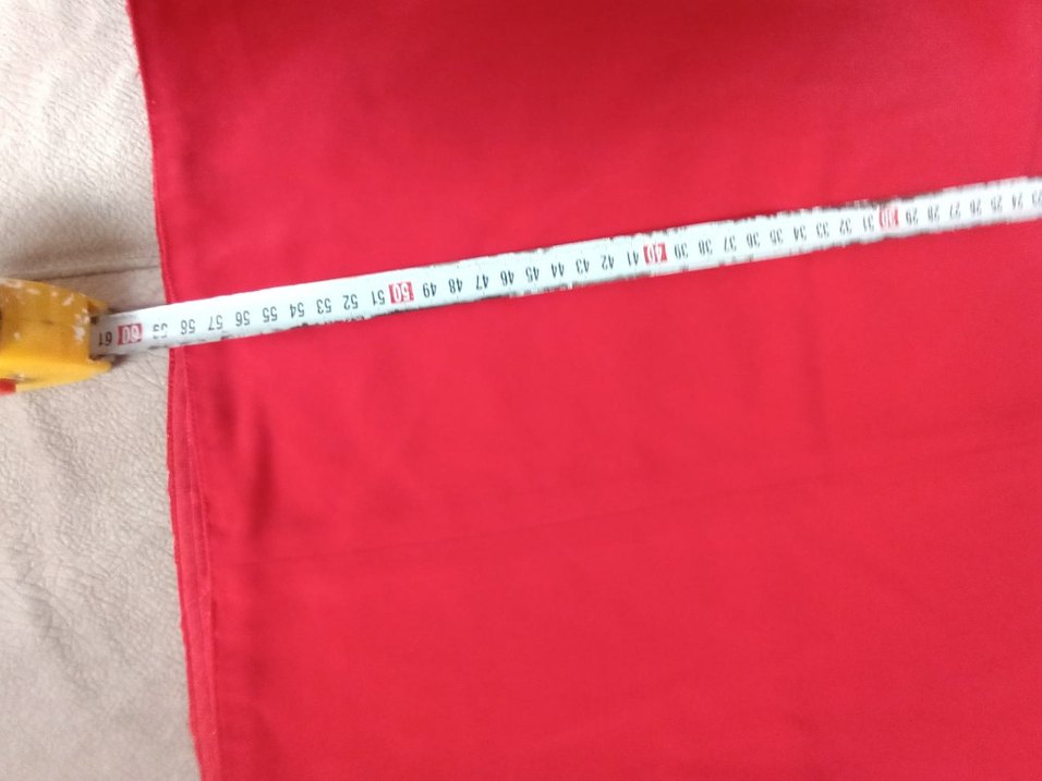 Kısa Kollu Kırmızı Kadın Bluz - Görsel 5