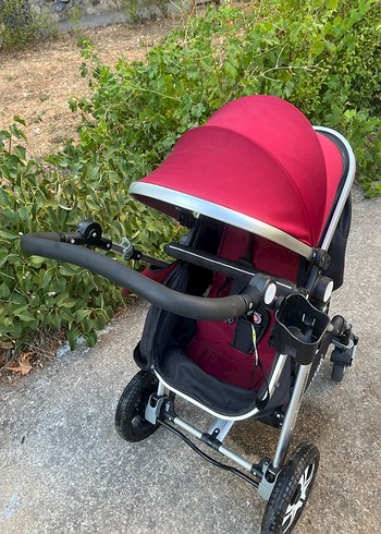 Bordo Bebek Arabası Travel Sİstem - Görsel 8