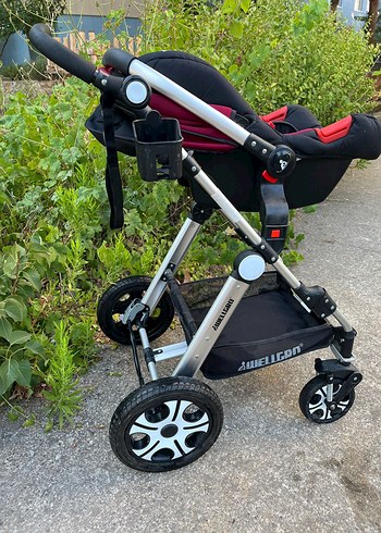 Bordo Bebek Arabası Travel Sİstem - Görsel 12