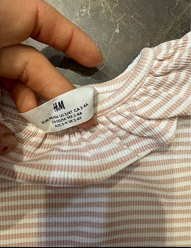 H&M HM 2-4 yaş tişört