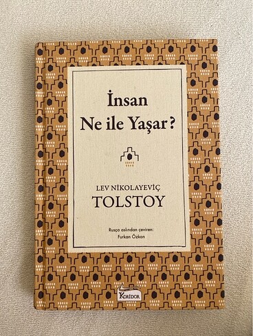insan ne ile yaşar tolstoy