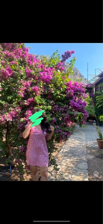 m Beden pembe Renk Pembe mini yazlık elbise