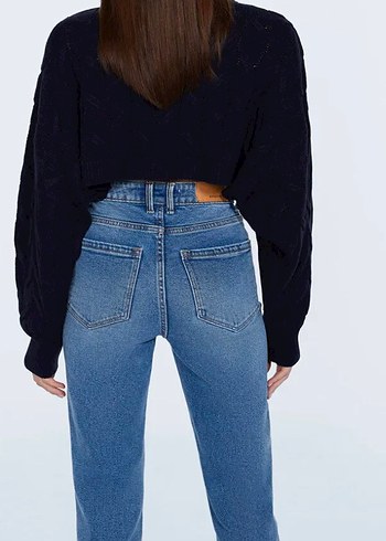 Slim fit mom jean - Görsel 4