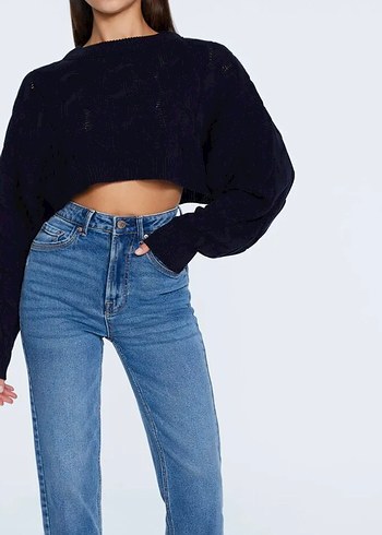 Slim fit mom jean - Görsel 2