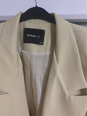 40 Beden Bej blazer