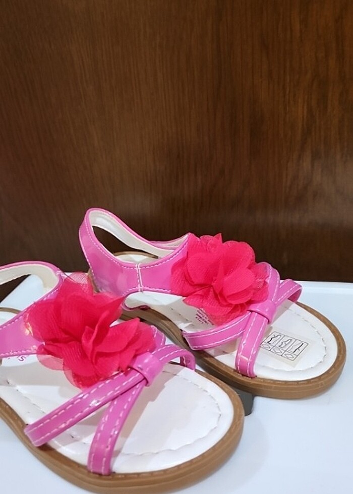 Sıfır pembe çok şık sandalet - Görsel 2