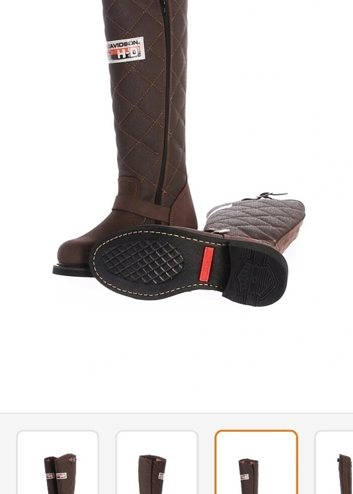 Sifir harley davidson laconia kahve - Görsel 2