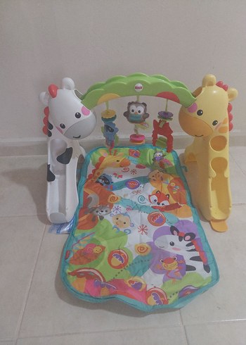  Çok Renkli Bebek Oyun Halısı ve Aktivite Merkezi