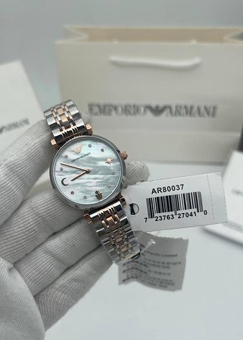 Emporio Armani Kadın Gri Klasik Saat AR80037