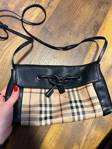 Burberry Orijinal Burberry marka askılı çanta