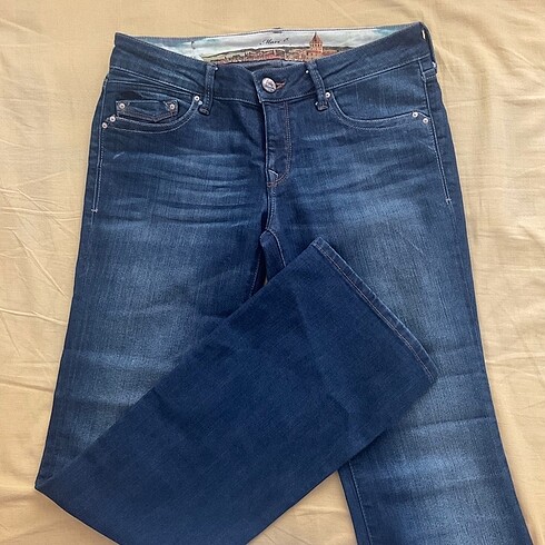 mavi vintage kot