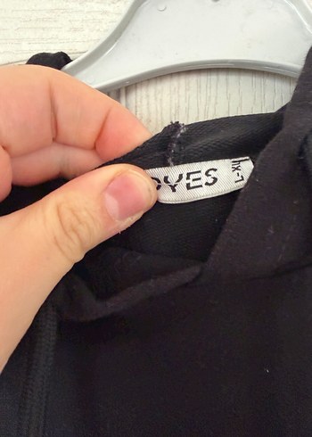 Kadın Siyah Kapüşonlu NYC Baskılı Sweatshirt - Görsel 2