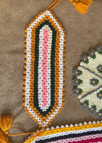 Renkli El Örgüsü Banyo Süngeri - Görsel 4