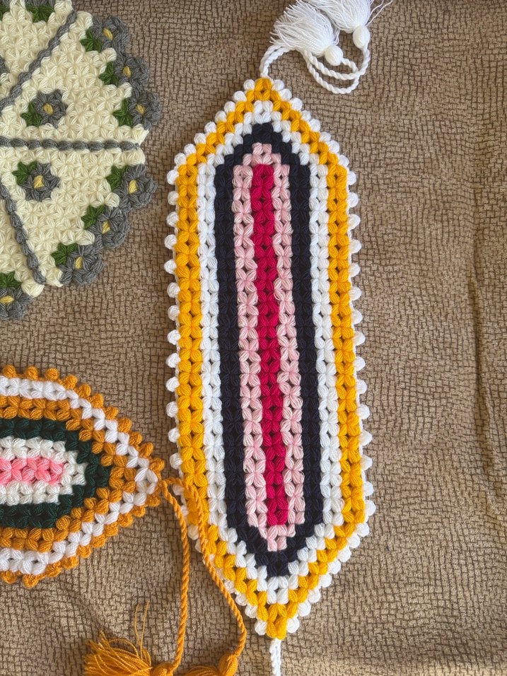 Renkli El Örgüsü Banyo Süngeri - Görsel 3