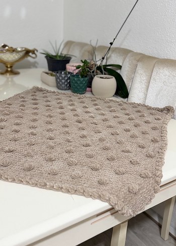 Bej Örgü Çocuk Battaniyesi - Görsel 2