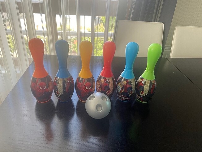 Örümcek adam bowling seti