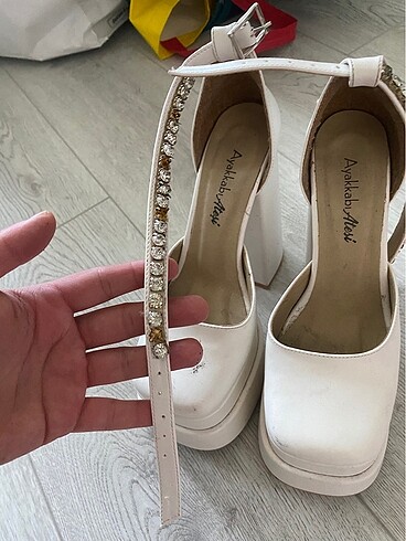 Platform gelin ayakkabısı - Görsel 5