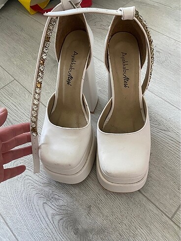 Platform gelin ayakkabısı - Görsel 6