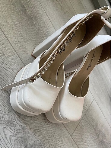 Platform gelin ayakkabısı - Görsel 7